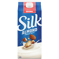 Silk Almond Beverage, Original, Plant Based Dairy-Free Milk1.89 l