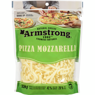 Armstrong Shredded Natural Cheese Pizza Mozzarella 320 g