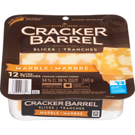 Cracker Barrel Slice Marble Cheddar 240 g