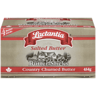 Lactantia Butter Sticks, Salted 4x113.0 g