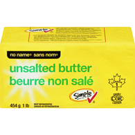 No Name Unsalted Butter 454 g