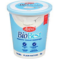 Astro Biobest Probiotic Yogurt, Plain750 g