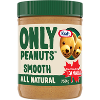 Kraft Only Peanuts All Natural Smooth Peanut Butter750 g