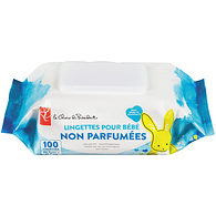 President's ChoiceUnscented Baby Wipes 100 ea